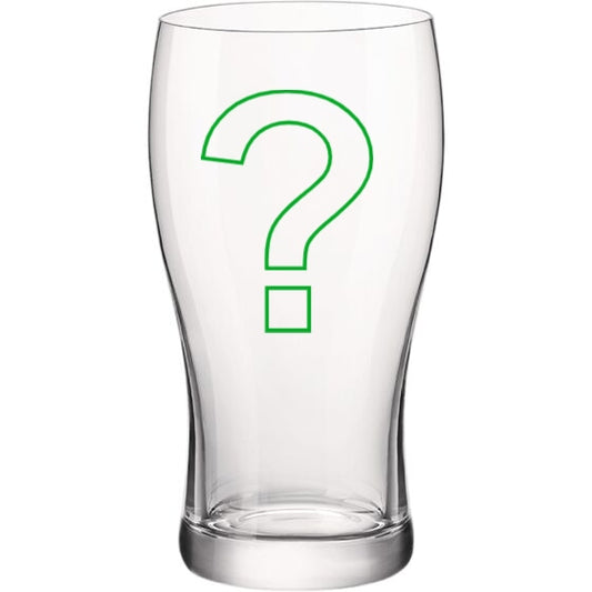 Mystery Irish Beer Pint Glass